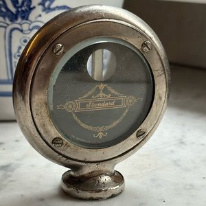 Antique radiator temperature identifier by Standard Chromed  Motometer
